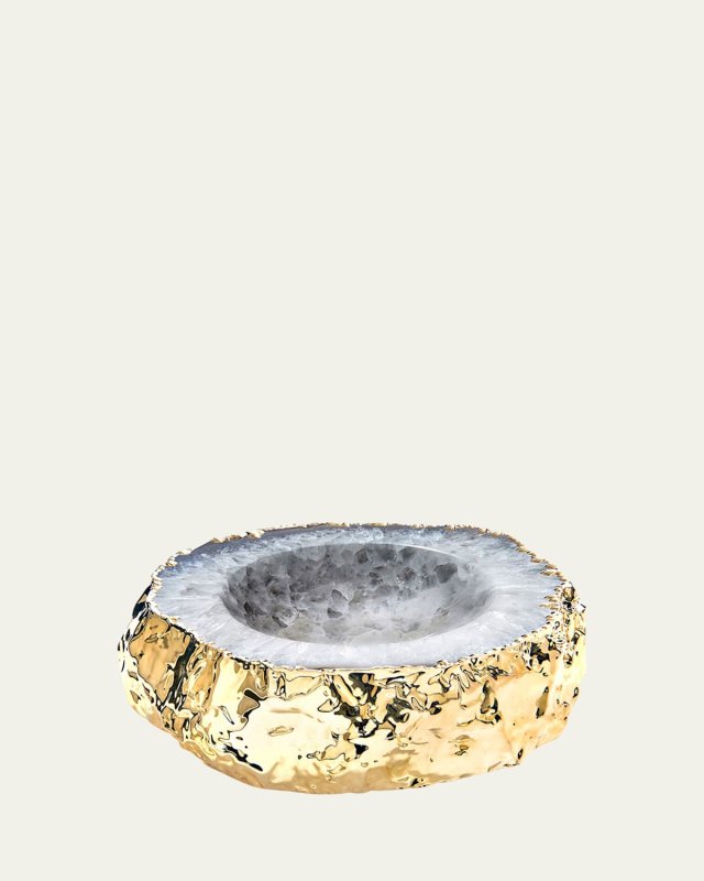 Cascita Bowl, Natural Gold